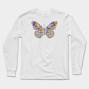 Butterfly Colorful Long Sleeve T-Shirt